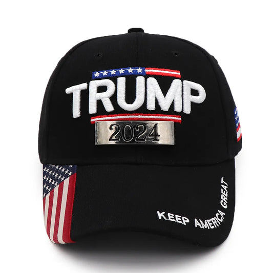 Donald Trump 2020 Changed To 2024 Cap Camouflage USA Flag Baseball Caps Keep America Great Snapback President Hat 3D Embroidery