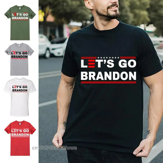 Fjb Joe Biden Funny Humor T Shirt Trump 2024 Shirts Lets Go Brandon Unisex Tee Shirt Fashion Anti Biden Accessory